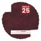 Dark Red Suede 24x40 Uncut Mat Board - Blank Sheets, No Opening